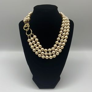 KJL Faux Pearl Necklace